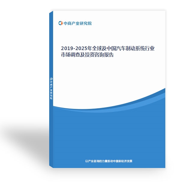 2019-2025年全球及中國汽車制動系統行業市場調查及投資咨詢報告