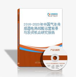 2016-2020年中國氣體傳感器電商戰略運營前景與投資機會研究報告