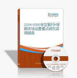 2016-2020年互聯網+球閥市場運營模式研究咨詢報告