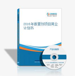 2016年版復劑項目商業計劃書